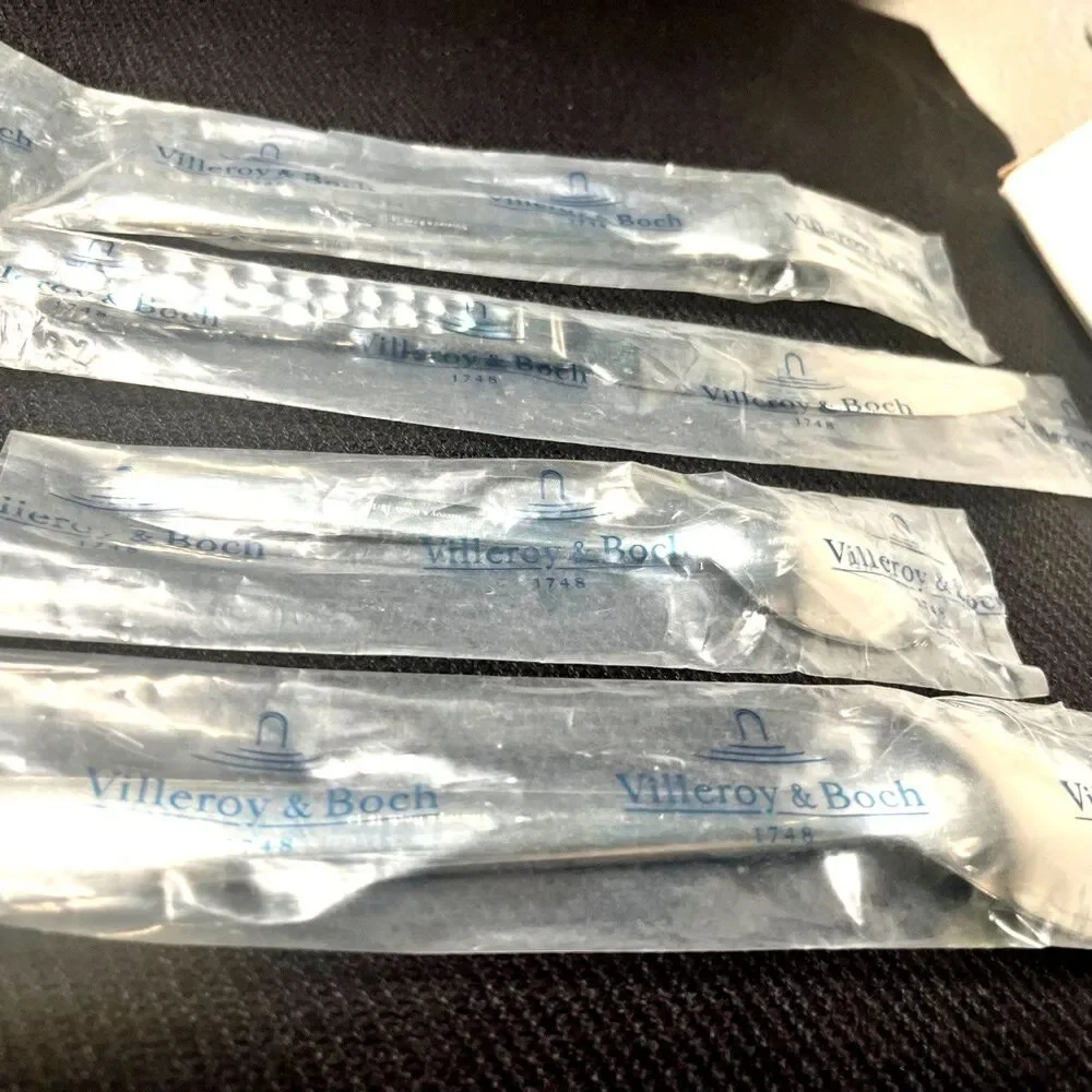 Villeroy & Boch 4 Piece Boston Stainless Steel Flatware Set - New